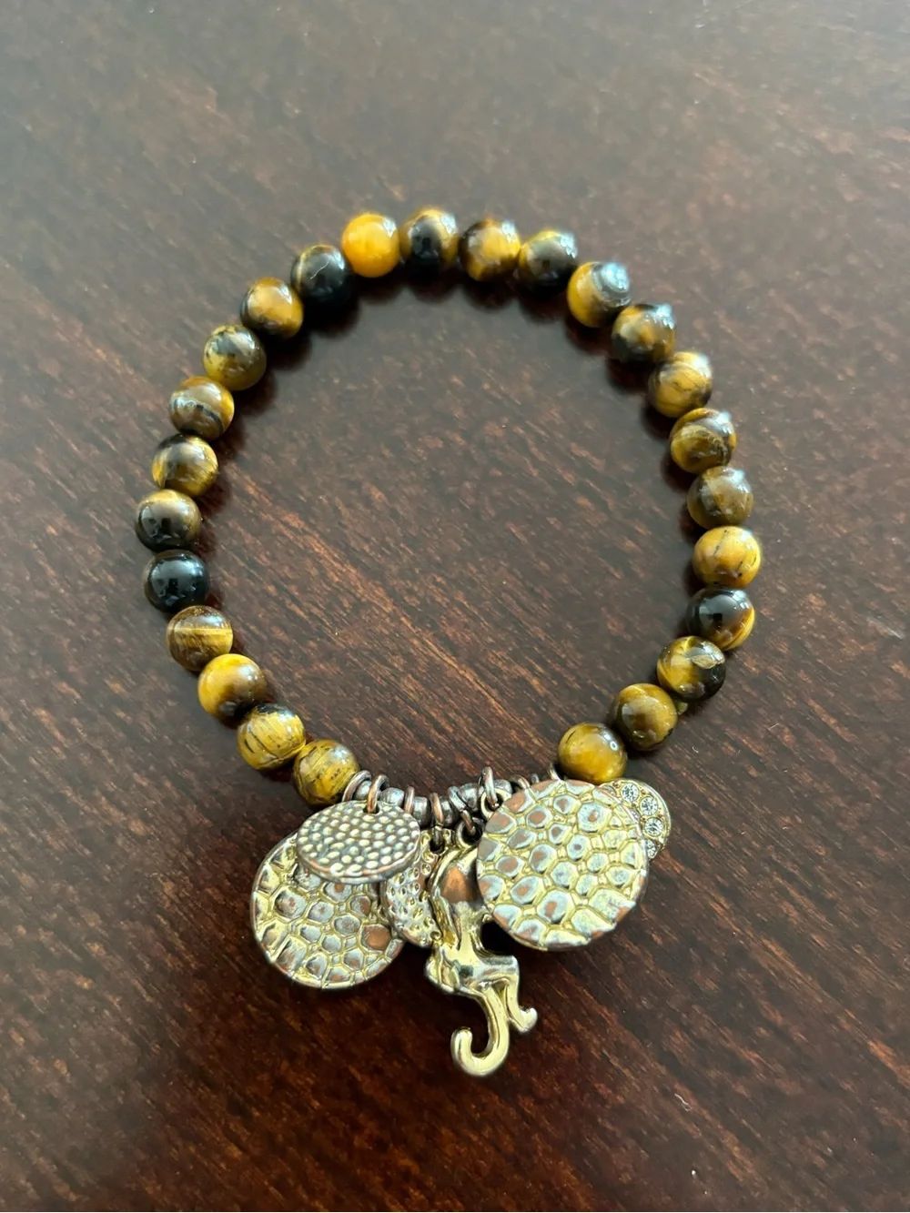 Lilly Pulitzer Tiger’s Eye Charm Bracelet
